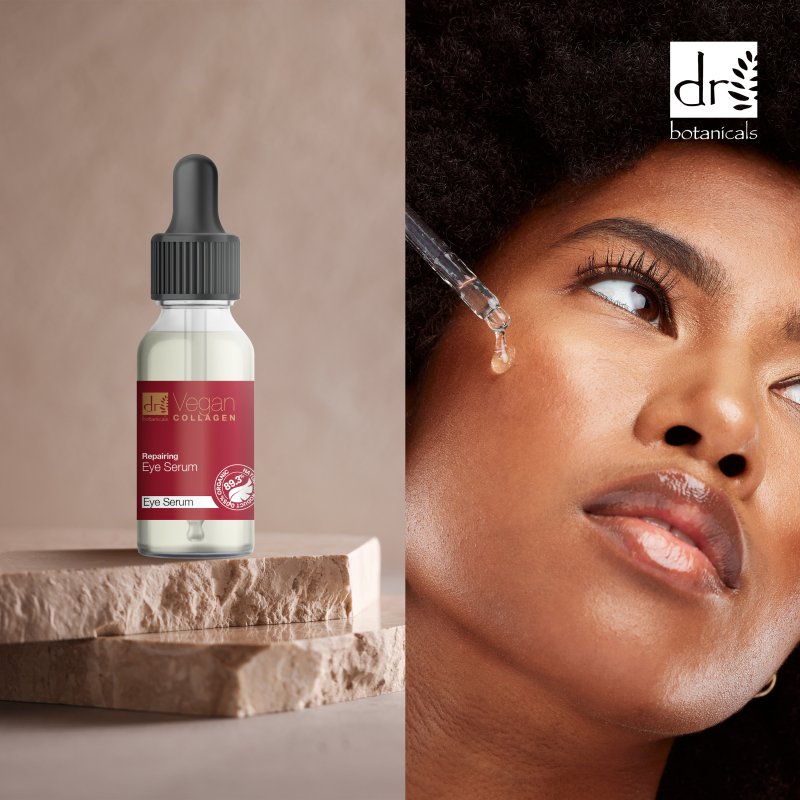 Vegan Collagen Repairing Eye Serum 15ml - Herbalshire Handmade Herbal Products