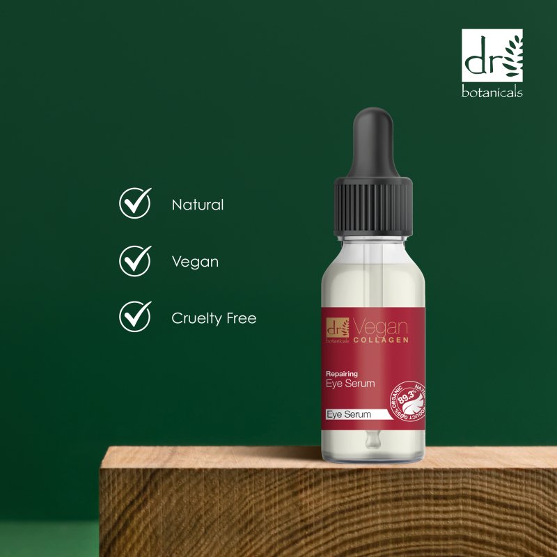 Vegan Collagen Repairing Eye Serum 15ml - Herbalshire Handmade Herbal Products