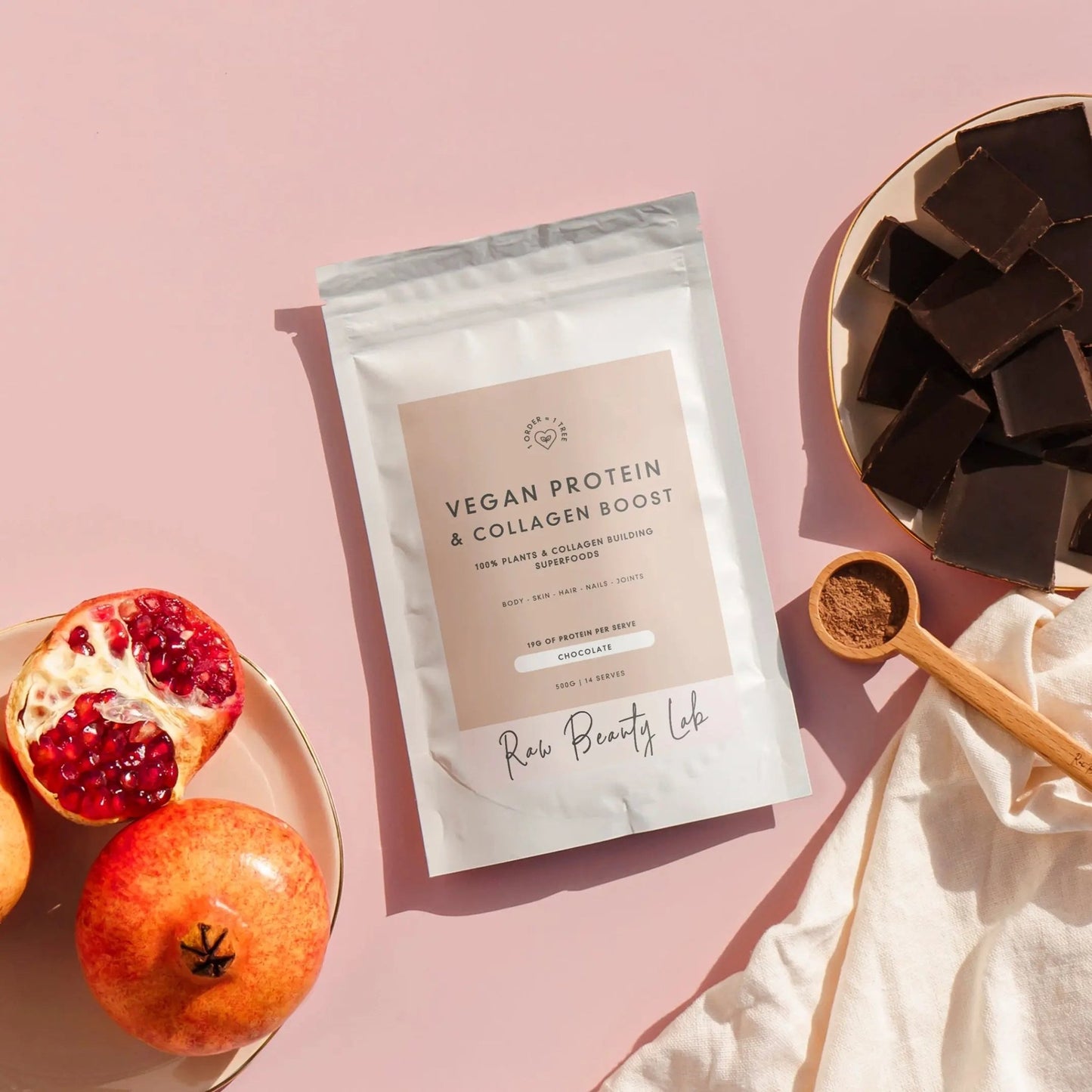 Vegan Protein & Collagen Builder - Herbalshire Handmade Herbal Products