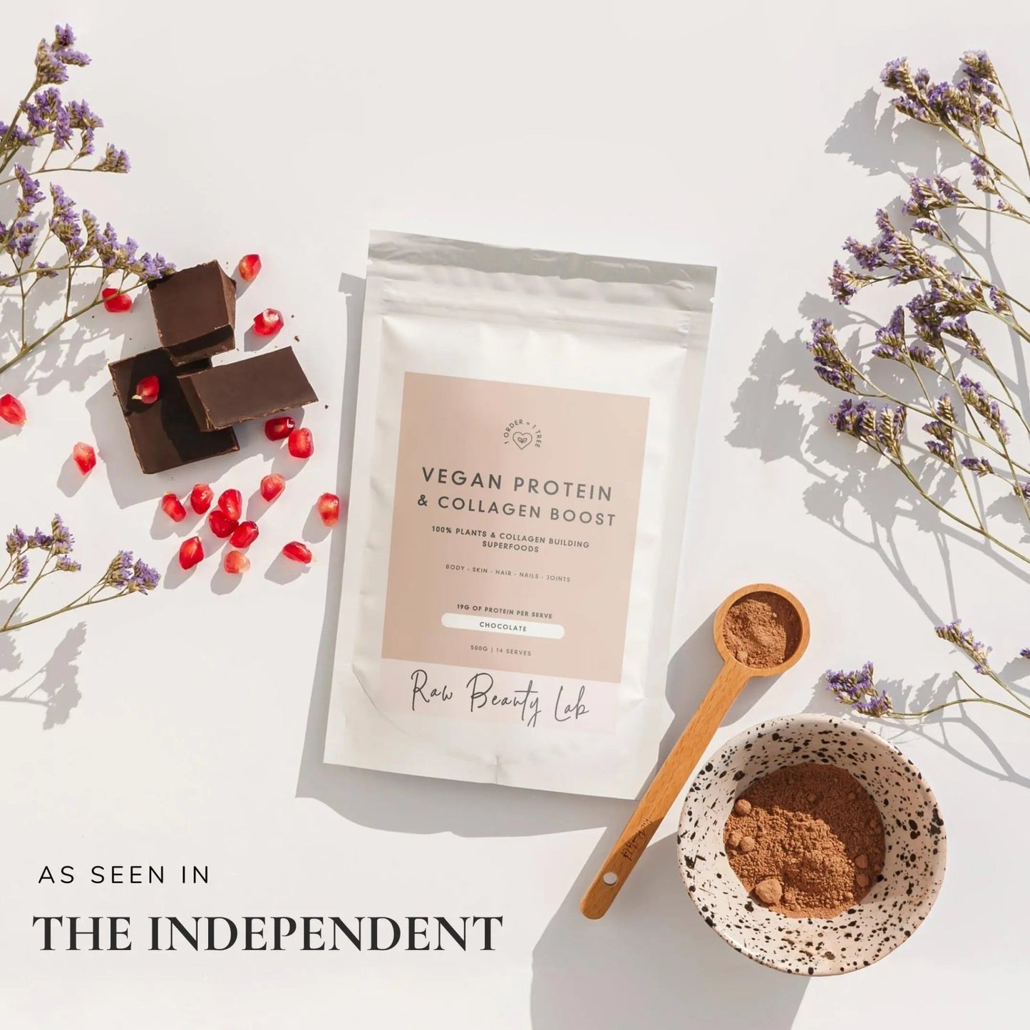 Vegan Protein & Collagen Builder - Herbalshire Handmade Herbal Products