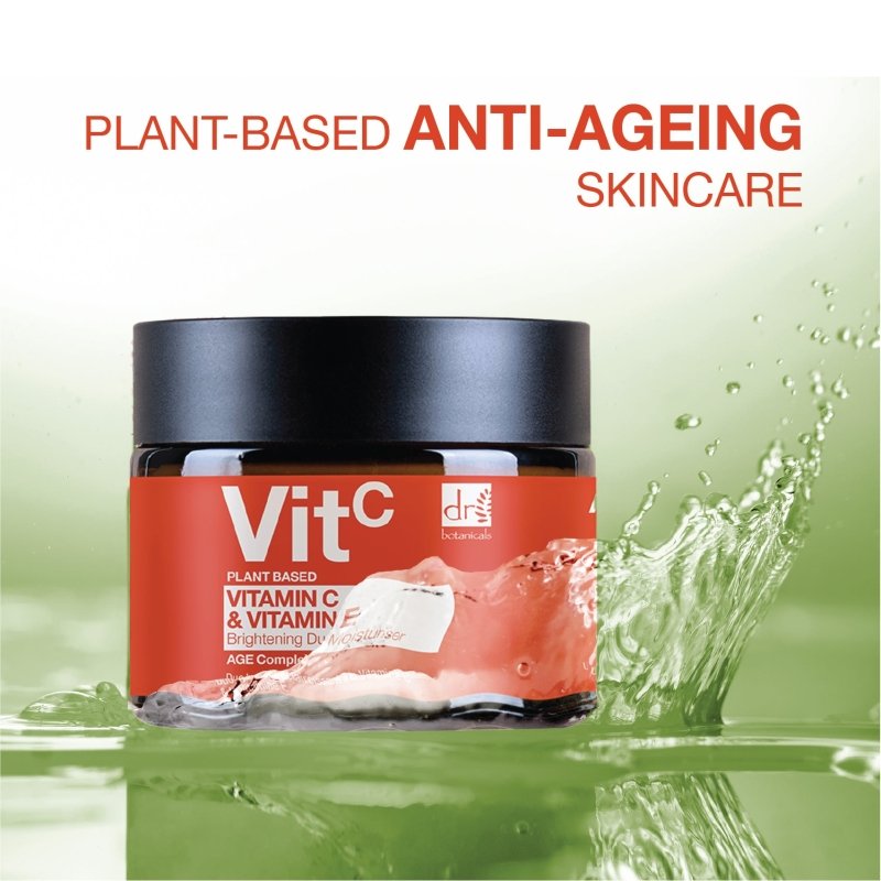 Vitamin C 1% & Vitamin E Brightening Duo Moisturiser 60ml - Herbalshire Handmade Herbal Products