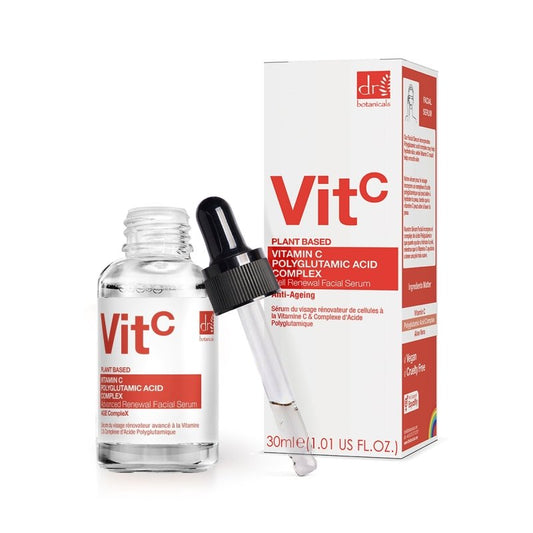 Vitamin C 3% & Polyglutamic Acid Complex 1% & Brightening Facial Serum 30ml - Herbalshire Handmade Herbal Products