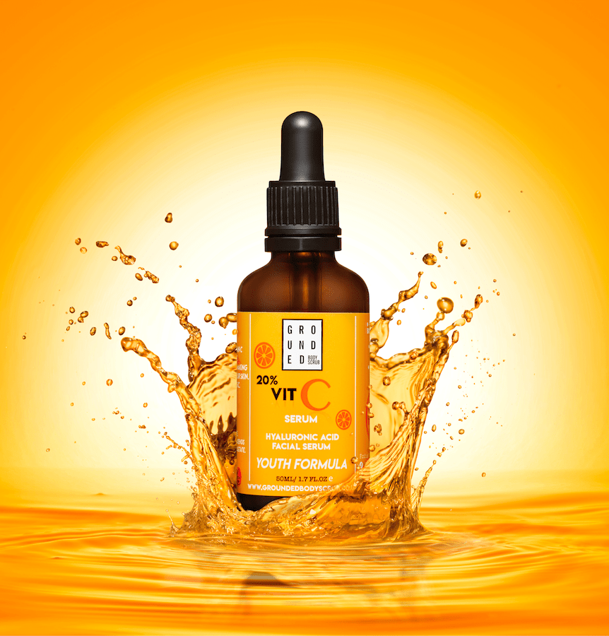 Vitamin C and Hyaluronic Acid Anti - Ageing Serum - Herbalshire Handmade Herbal Products