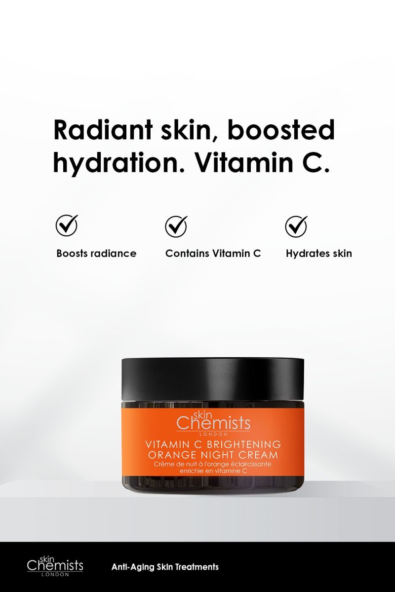 Vitamin C Brightening Orange Night Cream 50ml - Herbalshire Handmade Herbal Products