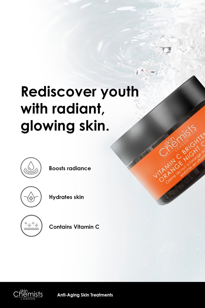 Vitamin C Brightening Orange Night Cream 50ml - Herbalshire Handmade Herbal Products