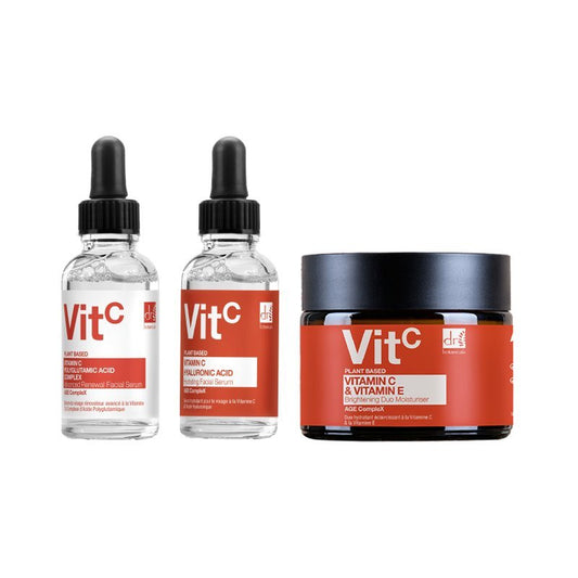 Vitamin C Duo Moisturiser + Facial Serum - Herbalshire Handmade Herbal Products