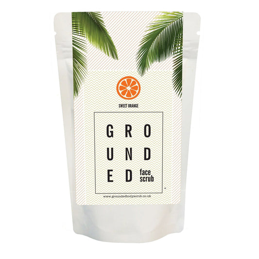 Vitamin C Infused Sweet Orange Face Scrub (60g/20 uses) - Herbalshire Handmade Herbal Products