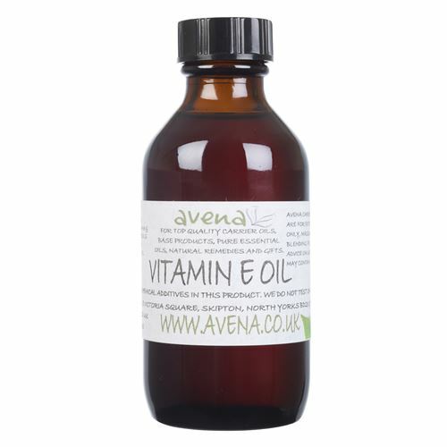 VITAMIN E OIL - Pure Natural Moisturising Skin - Rejuvenating Rich Fatty Acids - Herbalshire Handmade Herbal Products