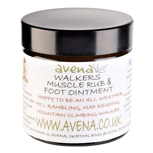 Walking Natural Herbal Muscle Balm Therapeutic Natural Muscle Rub - Herbalshire Handmade Herbal Products