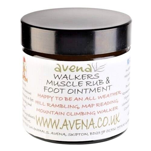 Walking Natural Herbal Muscle Balm Therapeutic Natural Muscle Rub - Herbalshire Handmade Herbal Products