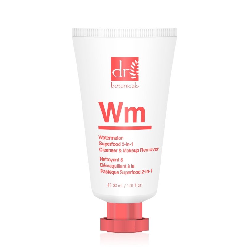 Watermelon 2 - In - 1 Cleanser & Makeup Remover 30ml - Herbalshire Handmade Herbal Products