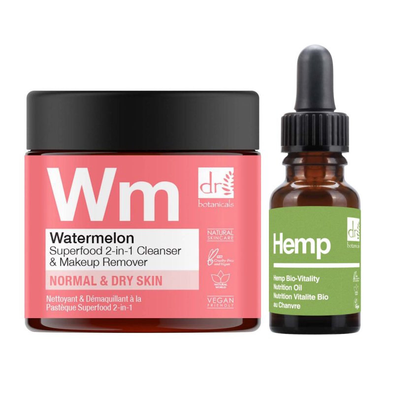 Watermelon Cleanser & Nutrition Oil Kit - Herbalshire Handmade Herbal Products