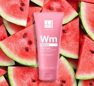 Watermelon Superfood 2 - In - 1 Cleanser & Makeup Remover 100ml - Herbalshire Handmade Herbal Products
