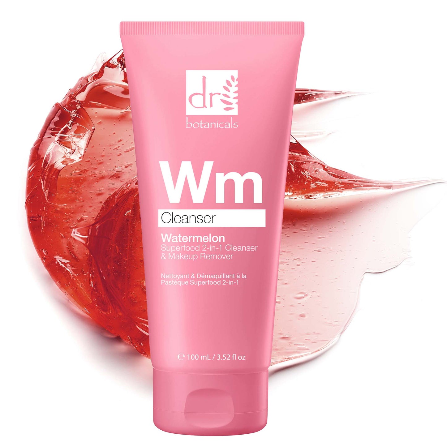 Watermelon Superfood 2 - in - 1 Cleanser & Makeup Remover Trio - Herbalshire Handmade Herbal Products