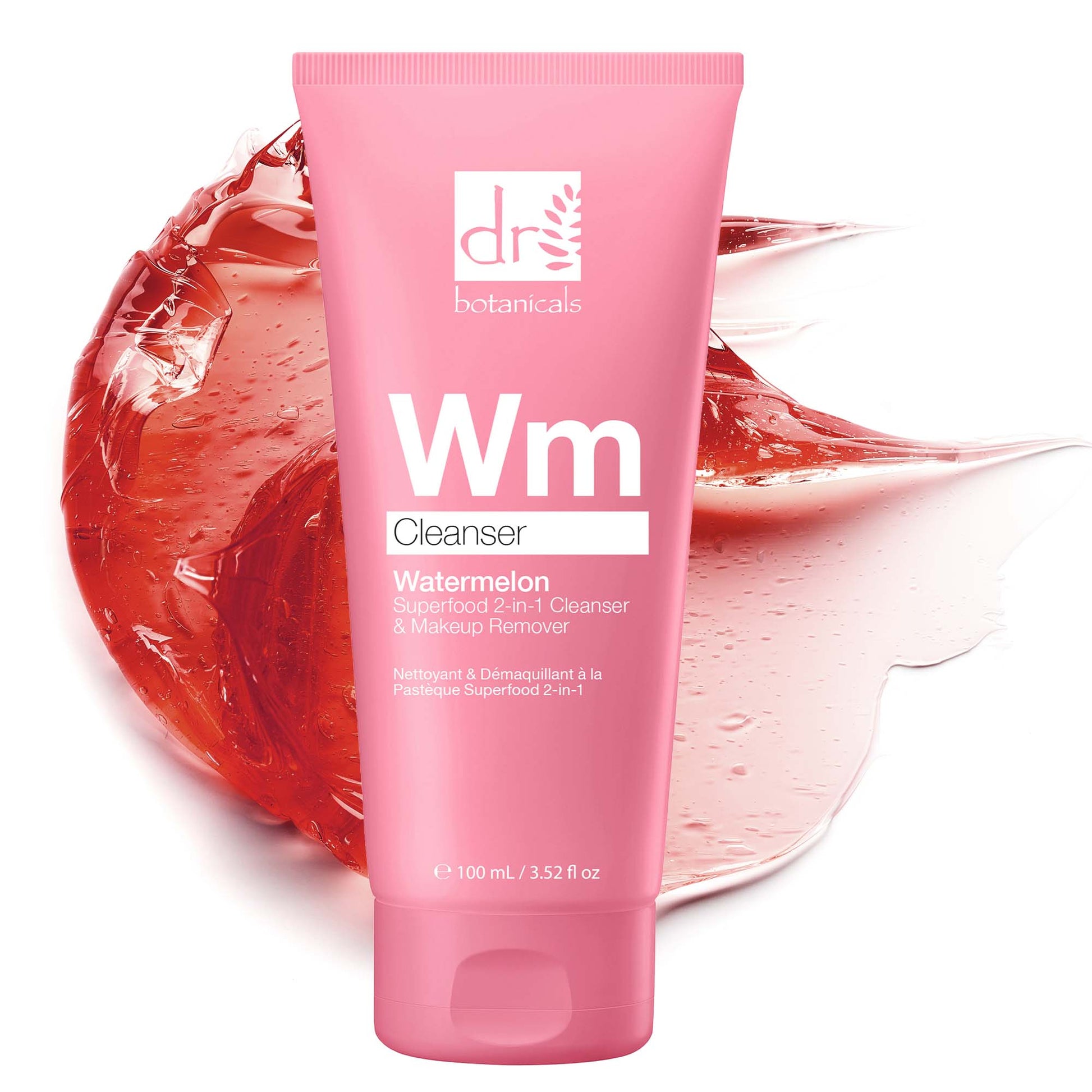 Watermelon Superfood 2 - in - 1 Cleanser & Makeup Remover Trio - Herbalshire Handmade Herbal Products