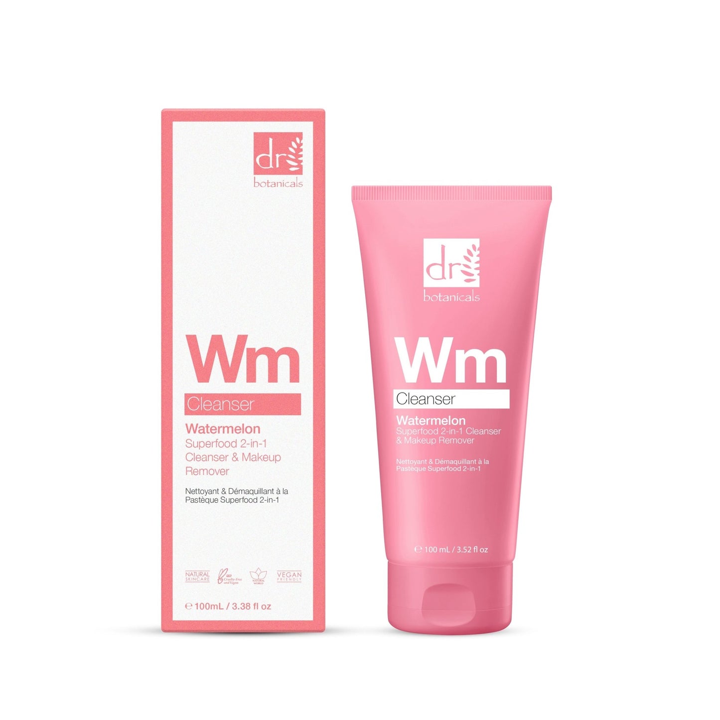 Watermelon Superfood 2 - in - 1 Cleanser & Makeup Remover Trio - Herbalshire Handmade Herbal Products