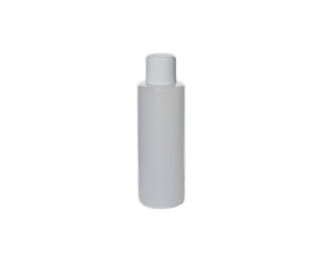 White LDPE Screw Cap (for 250 ml Semi Transparent Plastic Cylindrical Bottle) - Herbalshire Handmade Herbal Products