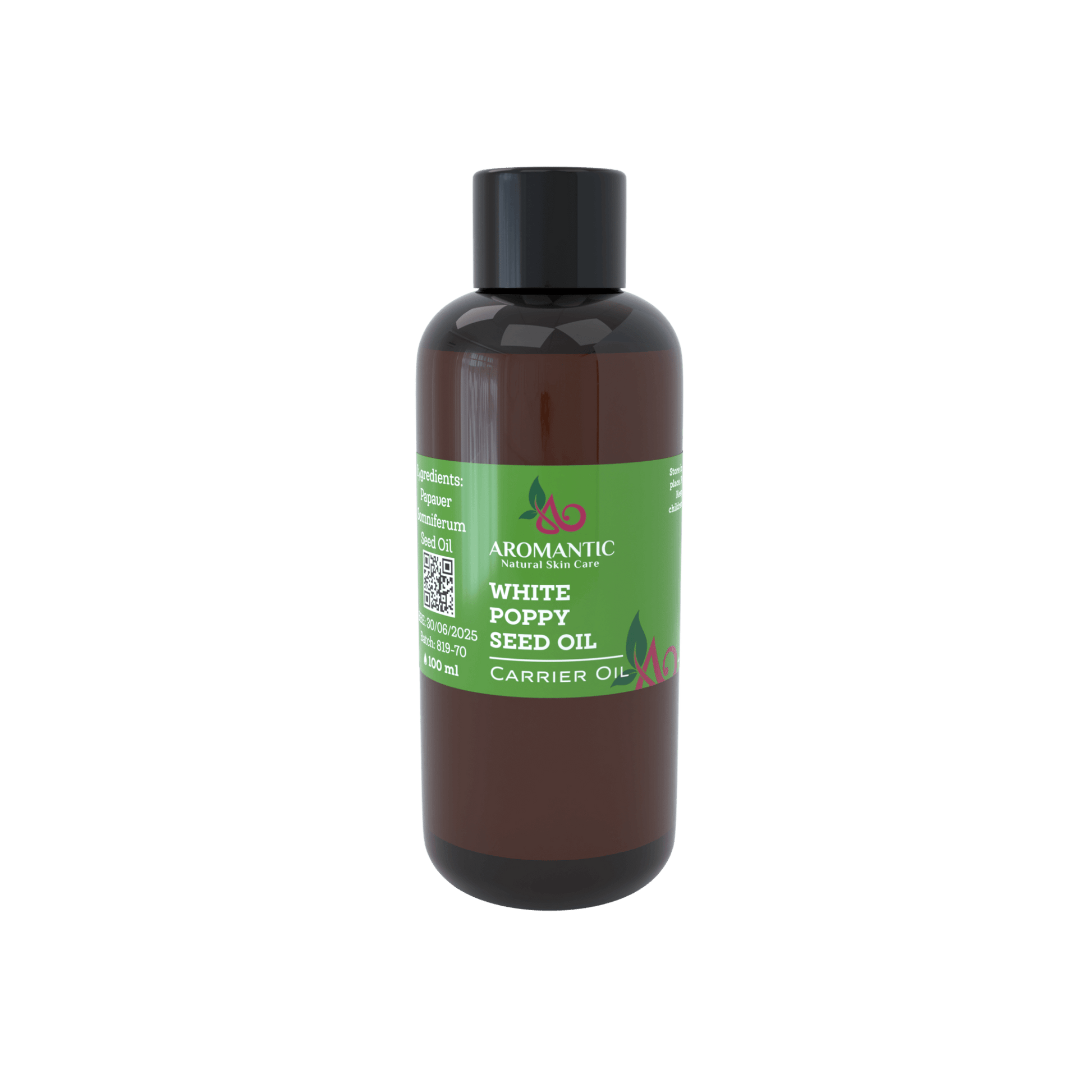 White Poppy Seed Oil - Herbalshire Handmade Herbal Products