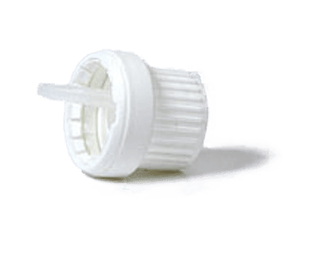 White Tamper Evident Dropper Caps - Herbalshire Handmade Herbal Products