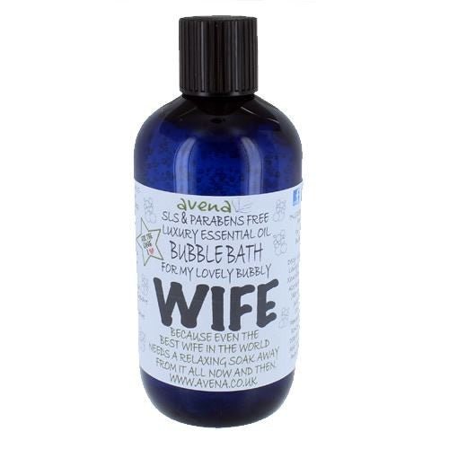 Wife’s Gift Bubble Bath – Handmade with Essential Oils – Ylang Ylang – 250ml - Herbalshire Handmade Herbal Products