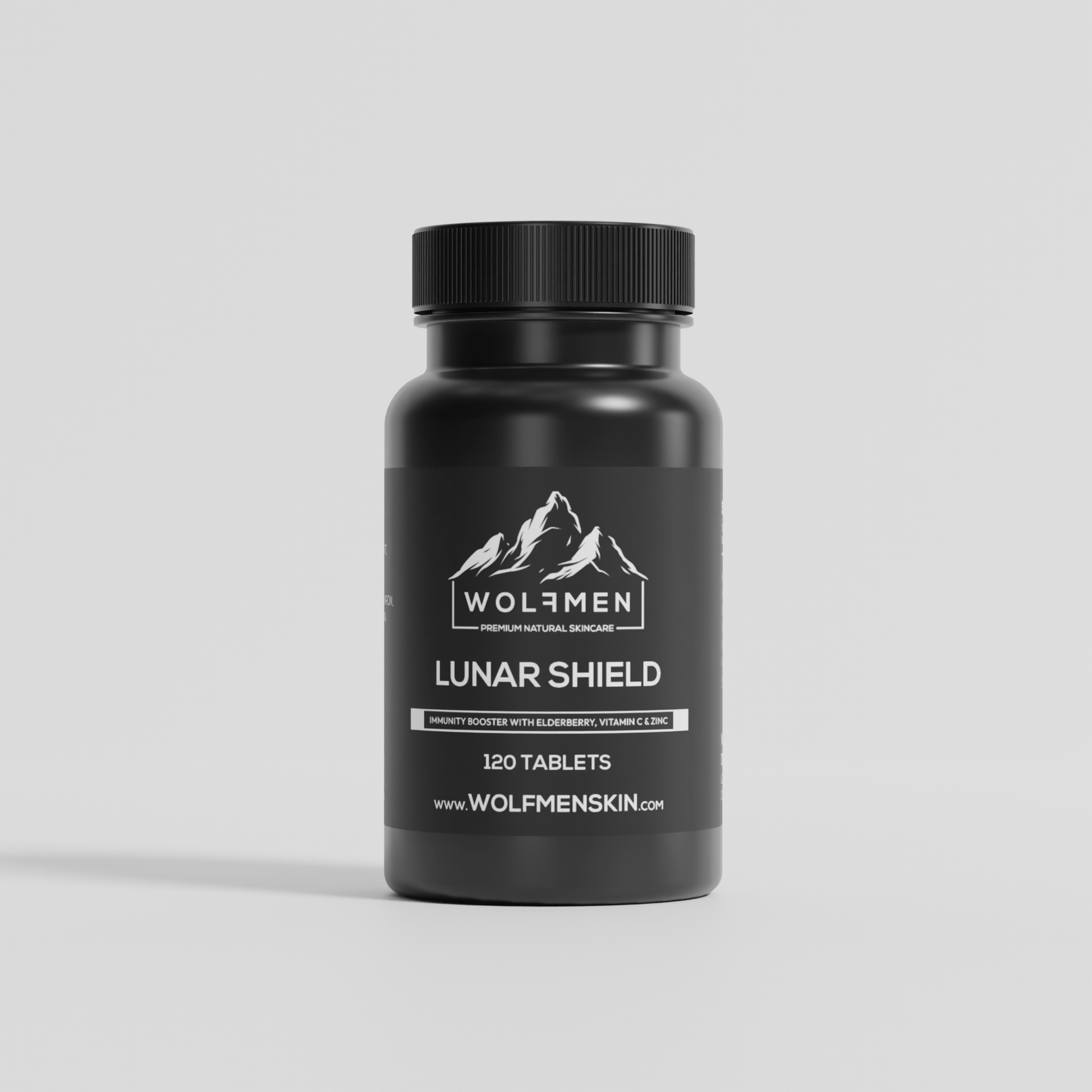 Wolfmen Lunar Shield Tablets x 120 - Herbalshire Handmade Herbal Products