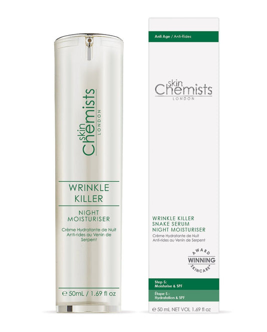 Wrinkle Killer 1% Syn - Ake Night Moisturiser 50ml - Herbalshire Handmade Herbal Products