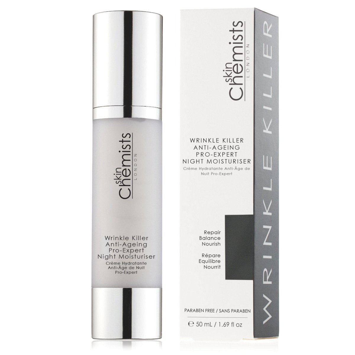 Wrinkle Killer Anti - Ageing Pro - Expert Night Moisturiser 50ml - Herbalshire Handmade Herbal Products