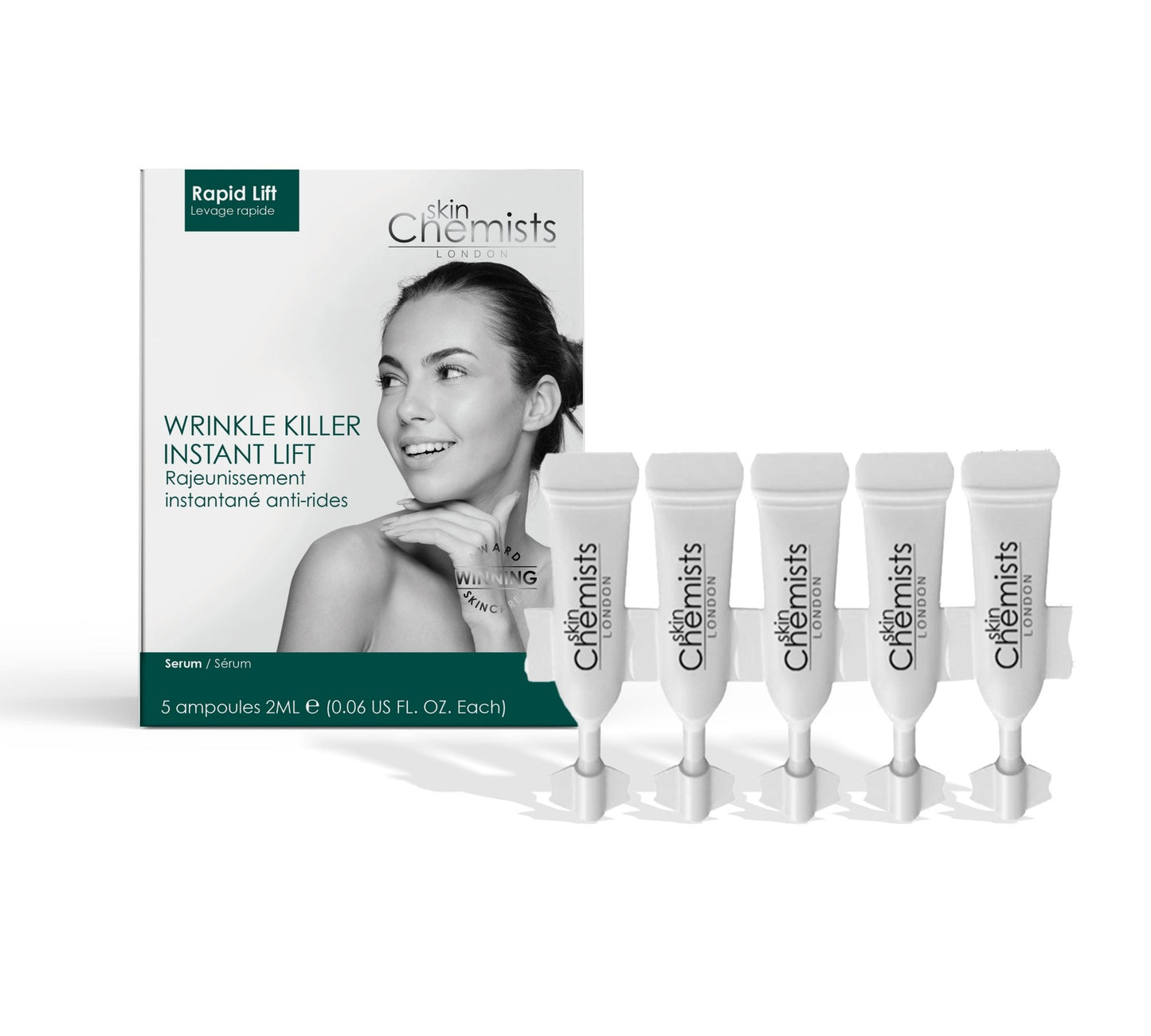 Wrinkle Killer Instant Lift with Hyaluronic Acid & Peptides - Herbalshire Handmade Herbal Products