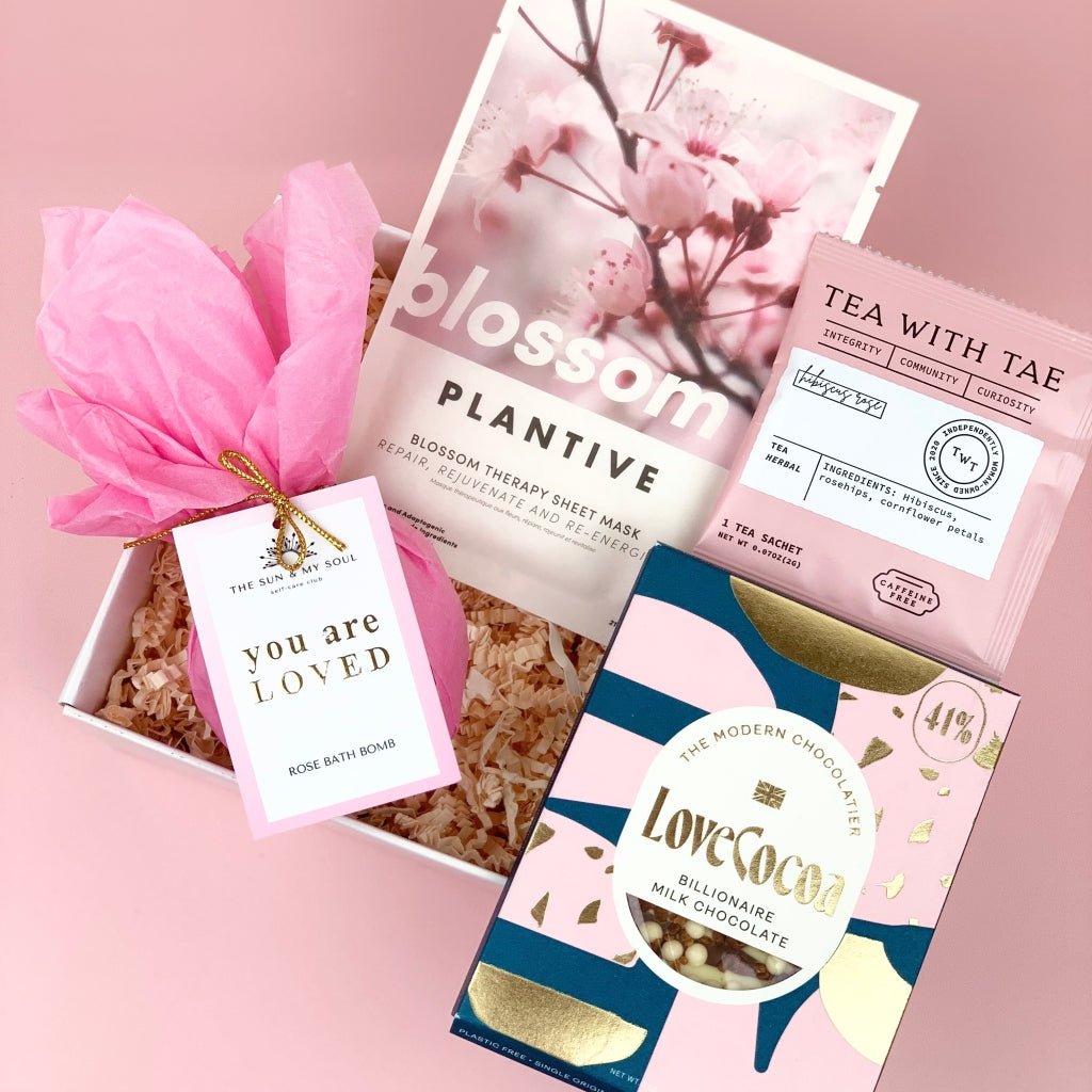 You Are Loved - Rose Bath Bomb Self - Love Soak - Herbalshire Handmade Herbal Products