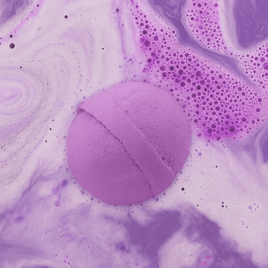 You Are Magical - Blackberry Bath Bomb Relaxing Soak - Herbalshire Handmade Herbal Products