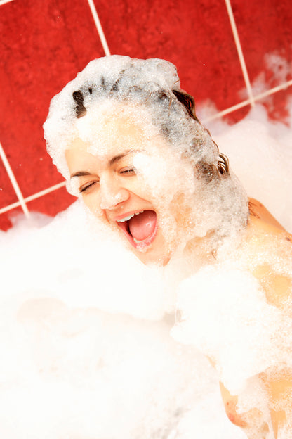 Shopaholic’s Gift Bubble Bath – Handmade in Yorkshire – Ylang Ylang – SLS & Par