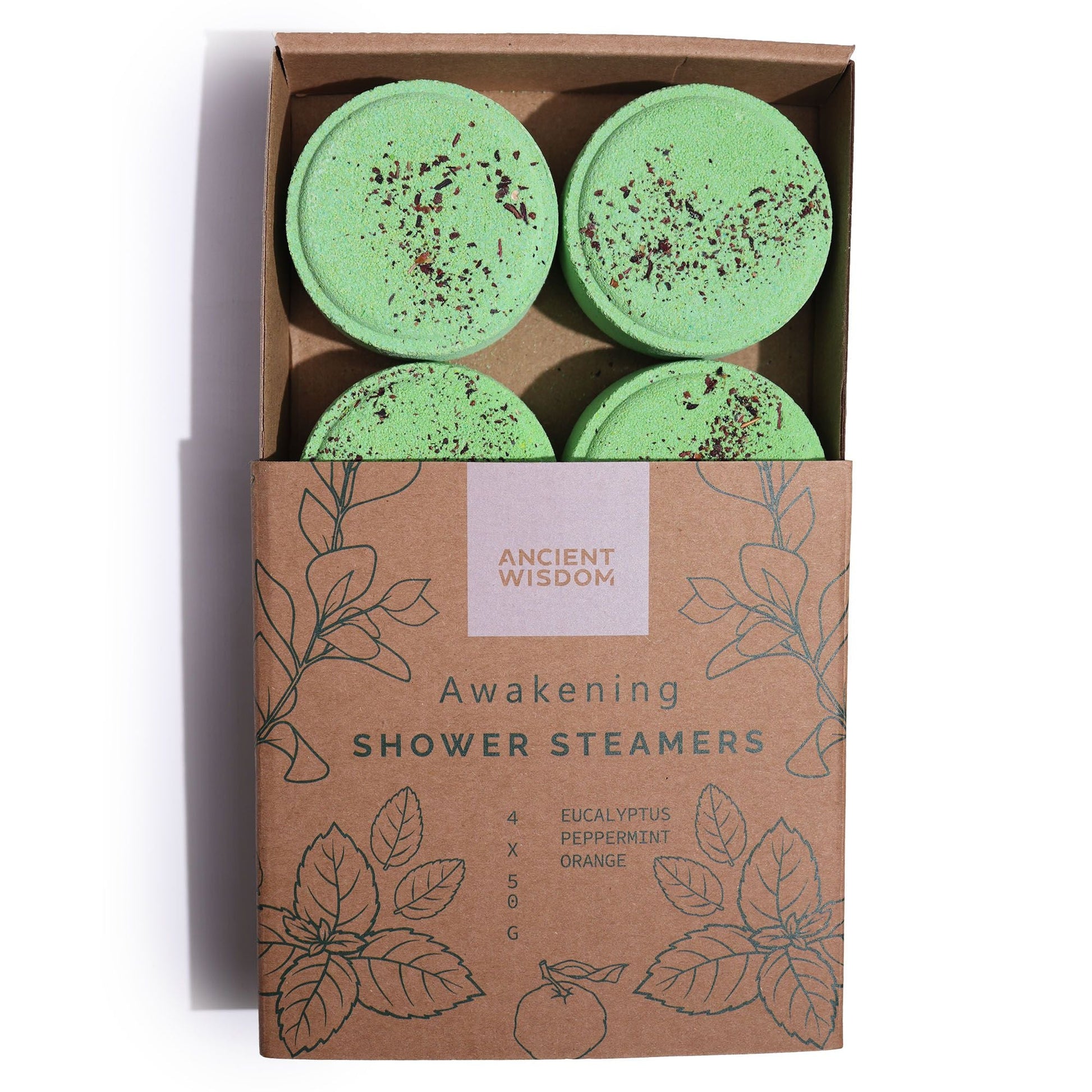 Zen Shower Steamers - Therapy Wellness Gift Set - Awakening - Herbalshire Handmade Herbal Products