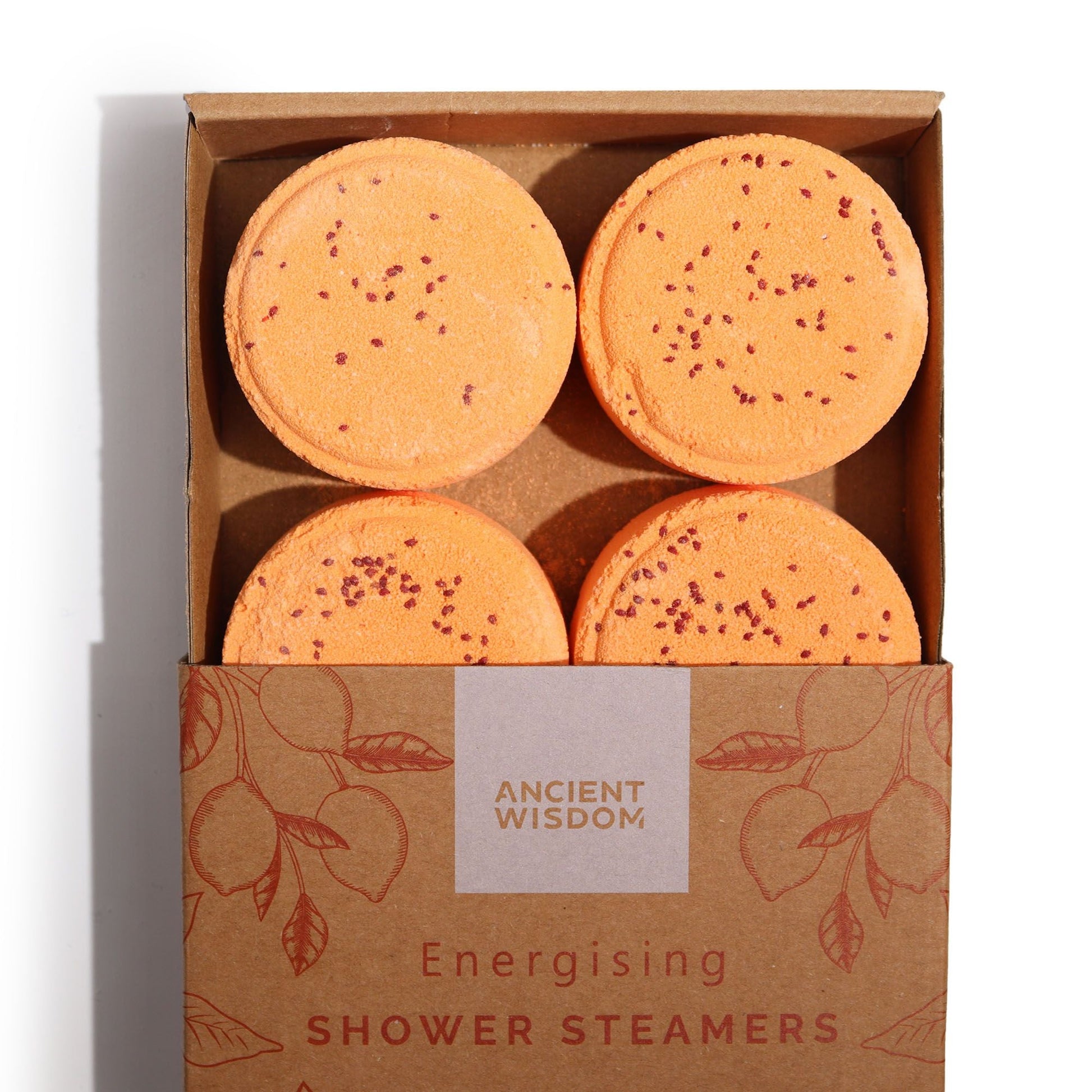 Zen Shower Steamers - Therapy Wellness Gift Set - Energising - Herbalshire Handmade Herbal Products