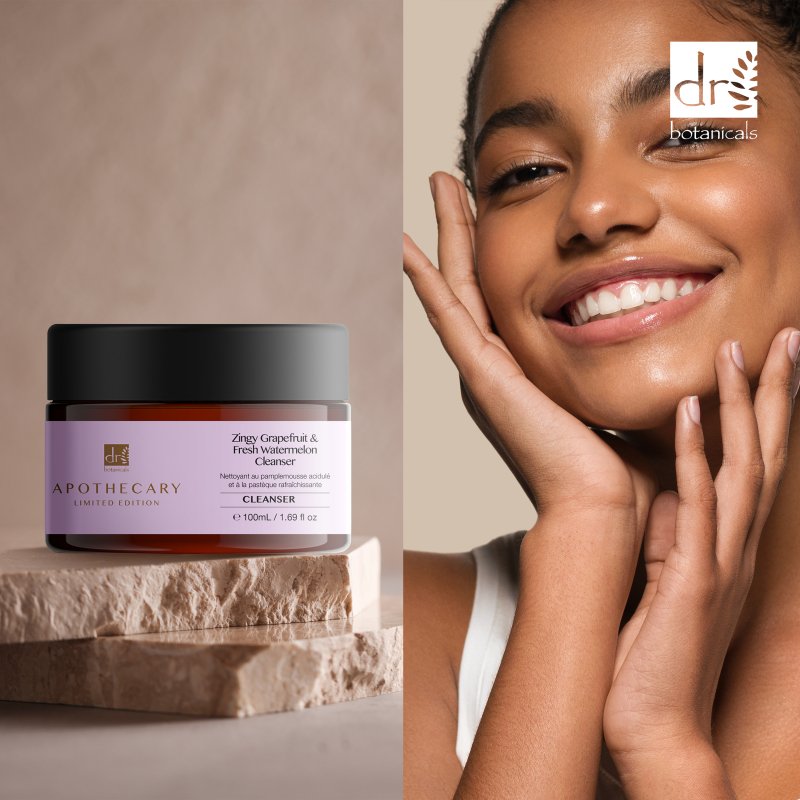 Zingy Grapefruit & Fresh Watermelon Cleanser 100ml - Herbalshire Handmade Herbal Products