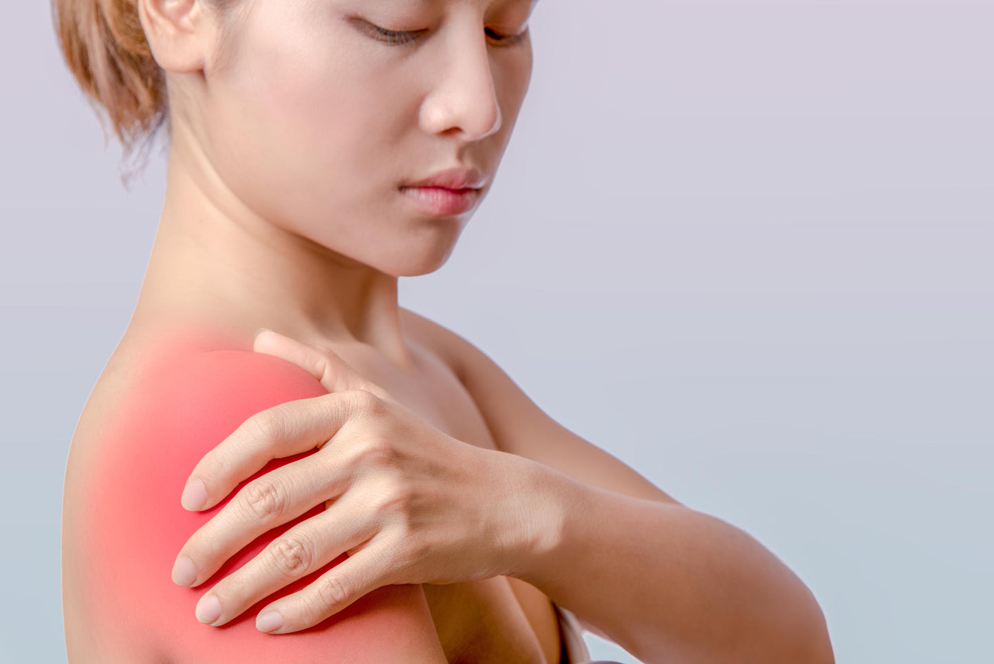 Herbalshire Frozen Shoulder Massage Oil - 50ml - Natural Relief with St. John's Wort & Lavender - Handmade in Yorkshire