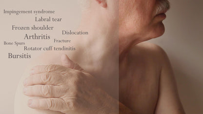 Herbalshire Frozen Shoulder Massage Oil - 50ml - Natural Relief with St. John's Wort & Lavender - Handmade in Yorkshire