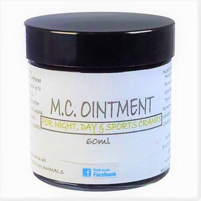 Herbalshire Natural Muscular Cramp Ointment 60ml - Handmade Muscle Relief with - Herbalshire Handmade Herbal Products