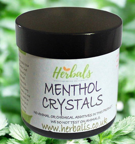 Menthol Crystals front view