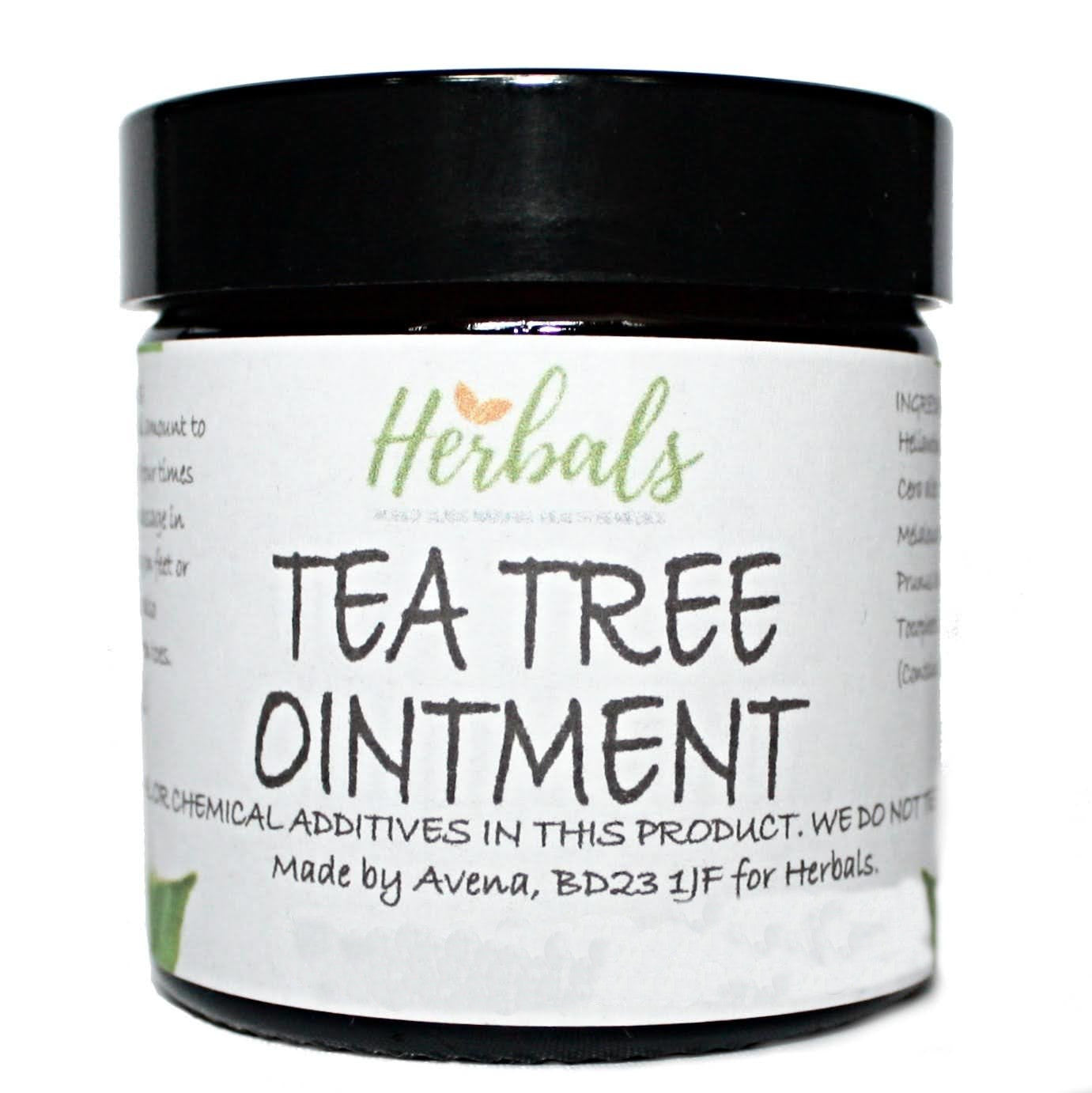 Herbalshire Tea Tree Ointment Natural Antifungal Cream - 120ml - Handmade Skinc
